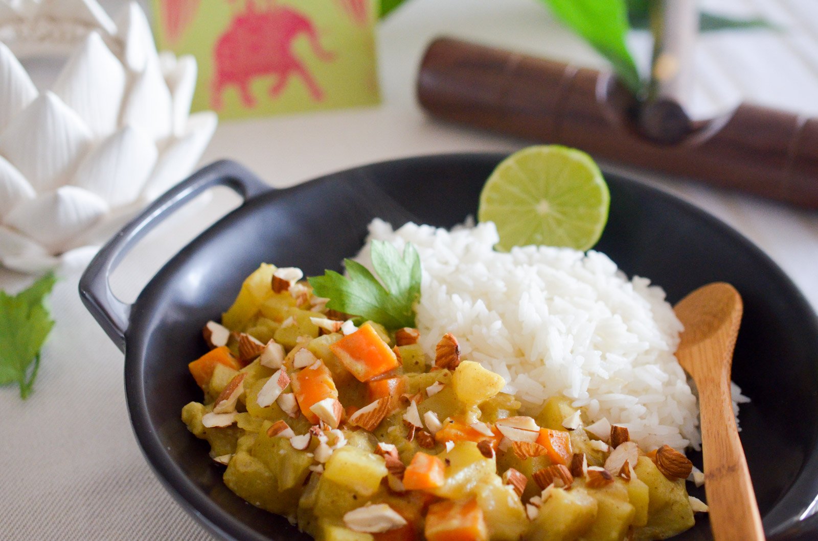 Curry de légumes